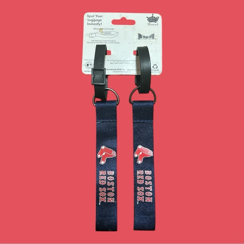 MLB Boston Red Sox Luggage ID Tags.